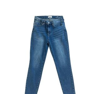 Nicole Miller Blue Straight Leg Jeans Classic Fit